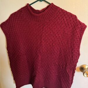 Women's Burgundy Sweater